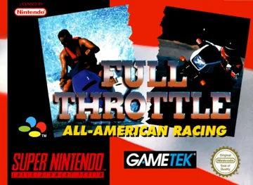 Full Throttle - All-American Racing (Europe) box cover front